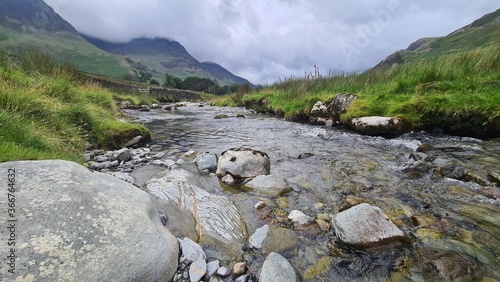 mountain river in the mountains