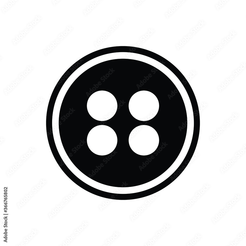 black and white buttons