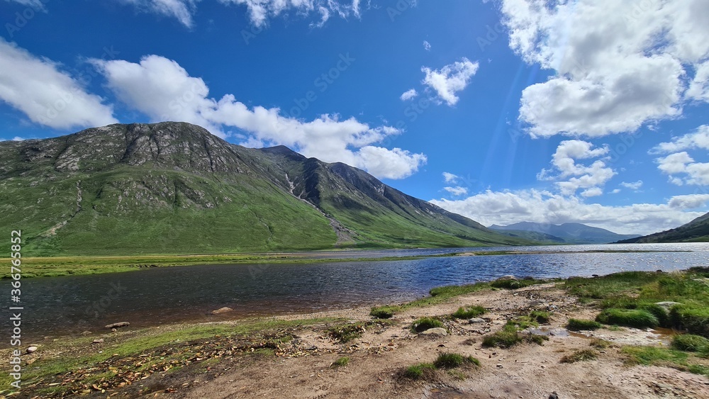 lake in the mountains