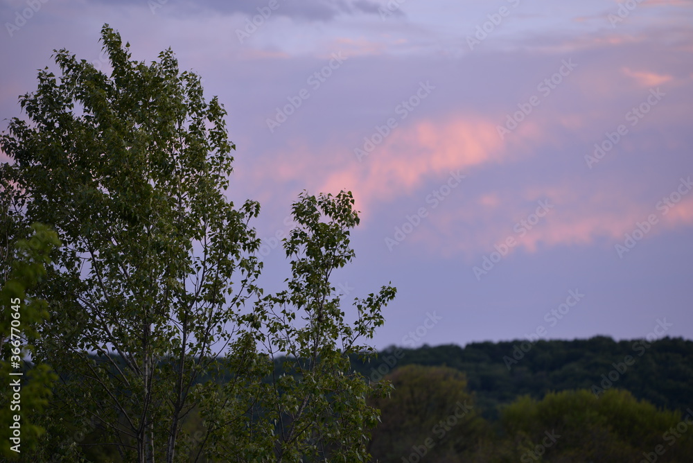 colorful clouds in the sky at sunset colorful clouds in the sky at sunset