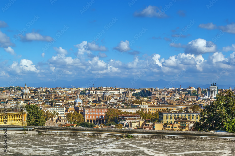 Fototapeta premium View of Rome, Italy