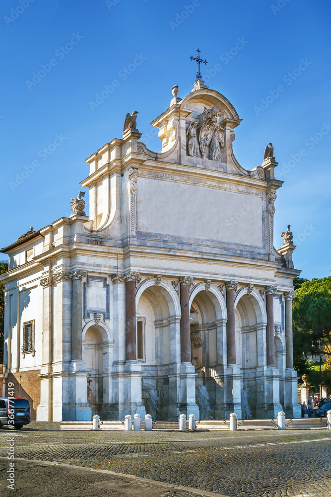 Fontana dell'Acqua Paola, Rome, Italy