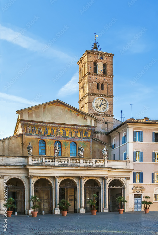 Santa Maria in Trastevere, Rome, Italy