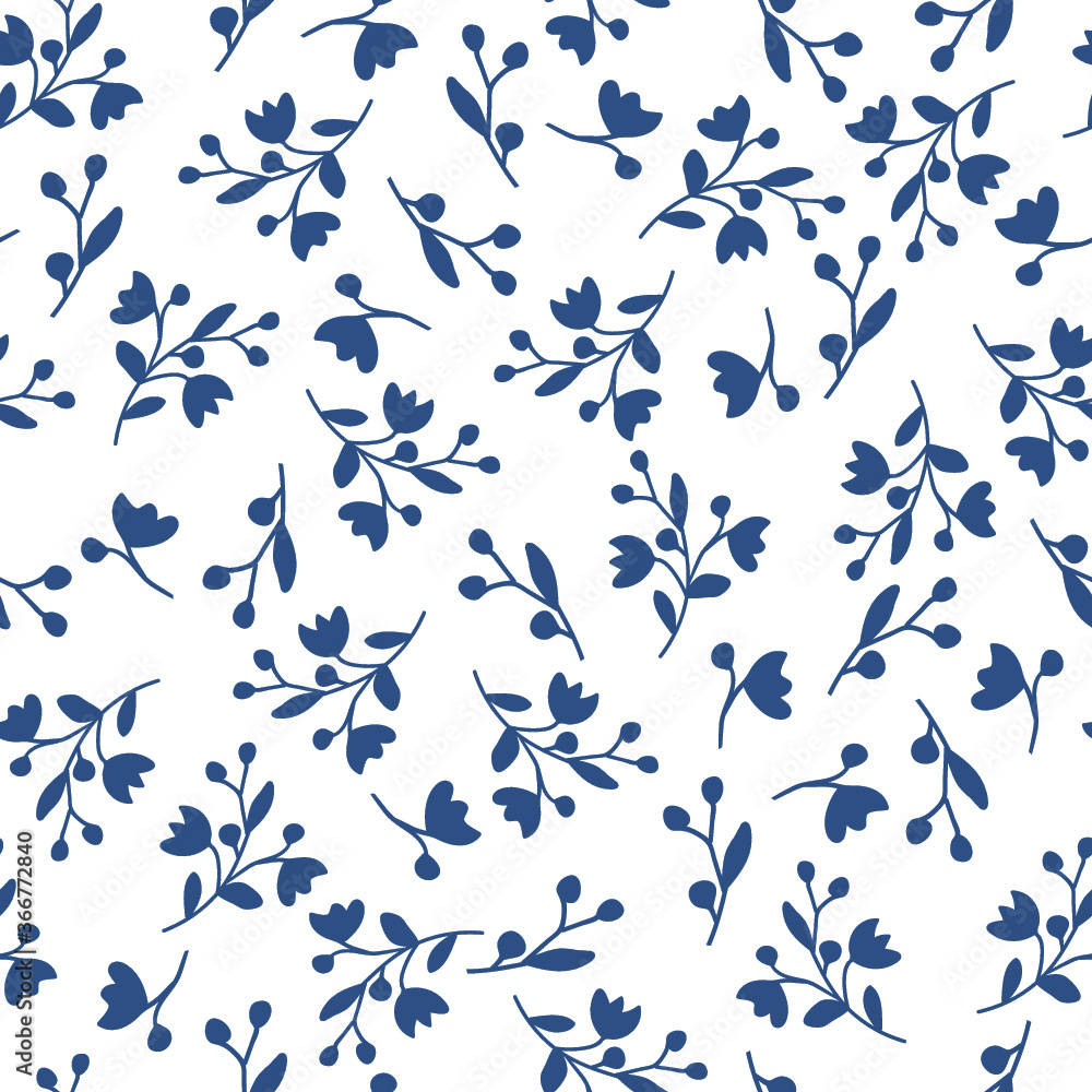 Seamless pattern symbol in blue floral background, flower ornament. Blue ceramics design, simple decoration art, tile pattern seamless vector. Seamless pattern symbol in blue floral background, flower ornament. Blue ceramics design, simple decoration art, tile pattern seamless vector.