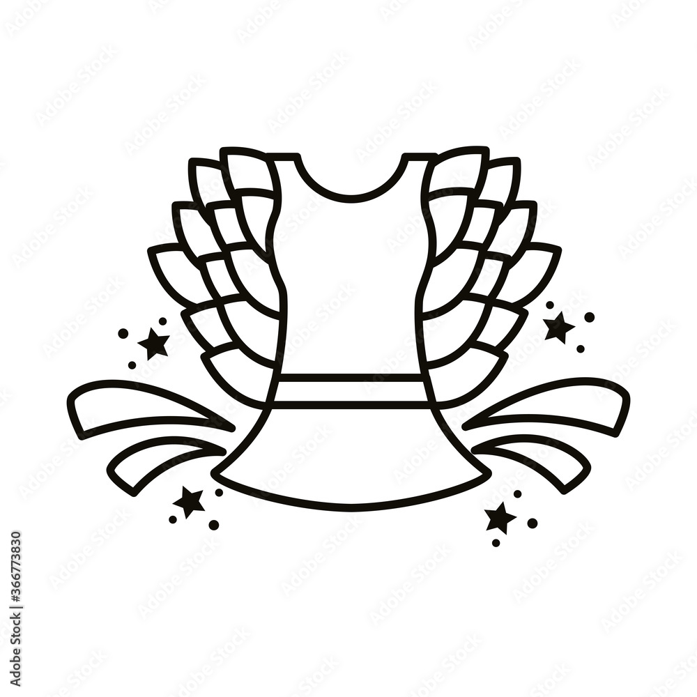 carnival hat line style icon carnival hat line style icon
