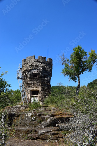 Stefanswarte, Ruine der Entersburg bei Bad Bertrich photo