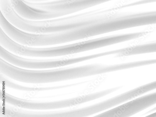 White abstract liquid wavy background © VERSUSstudio
