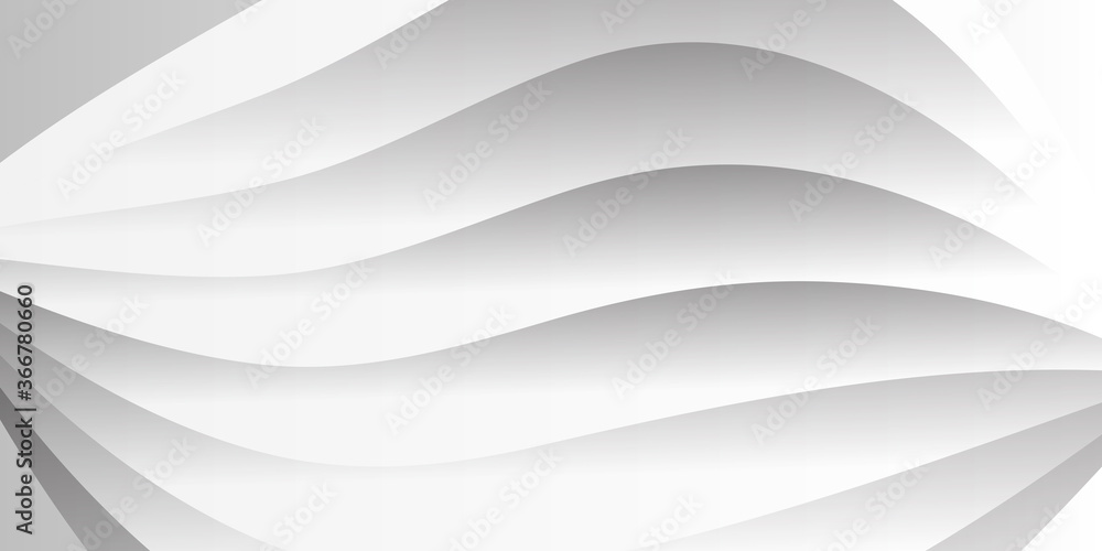 Abstract modern white and gray gradient curved shape with halftone dotted background design Abstract modern white and gray gradient curved shape with halftone dotted background design