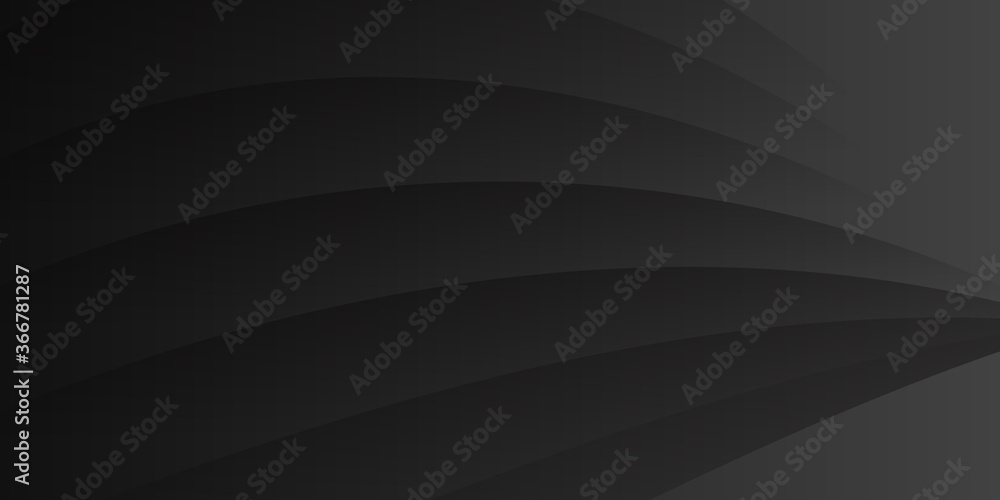 Modern black metal 3d stripes lines backdrop Modern black metal 3d stripes lines backdrop