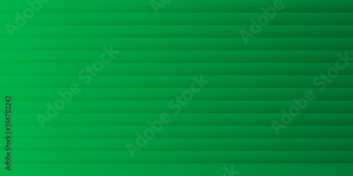 Abstract fluid green wave banner vector background illustration. Fresh green paper waves abstract banner design. Elegant wavy vector background