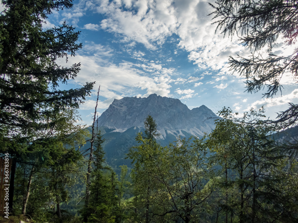 Seebensee and Drachensee near Ehrwald in Tyrol