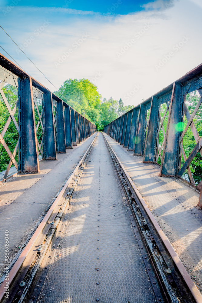 Obraz premium Pont de la Ligne du Chemin de fer présidentiel Jules Grévy