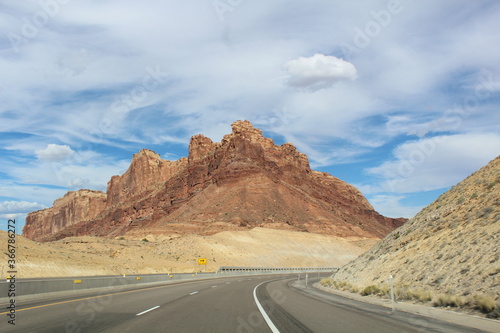 road in the desert