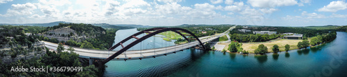 Pennybacker Bridge Panorama photo