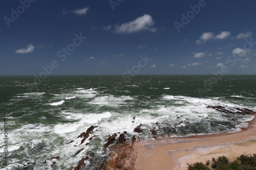 Partial view of La Balconada beach  on the Emerald Coast