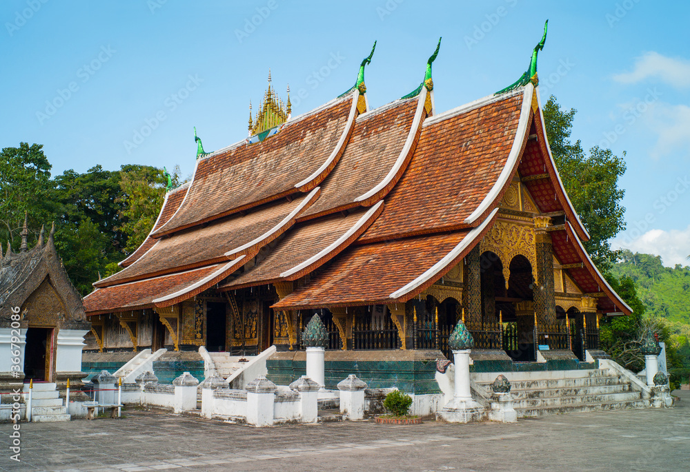 Wat Xieng Thong, Buddhism Temple at Luang Phrabang, Laos