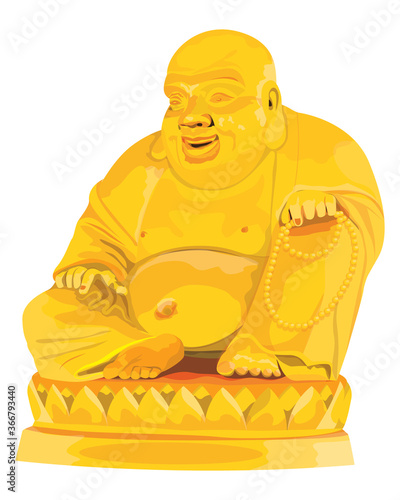 Sangkachai Buddha statue vector design