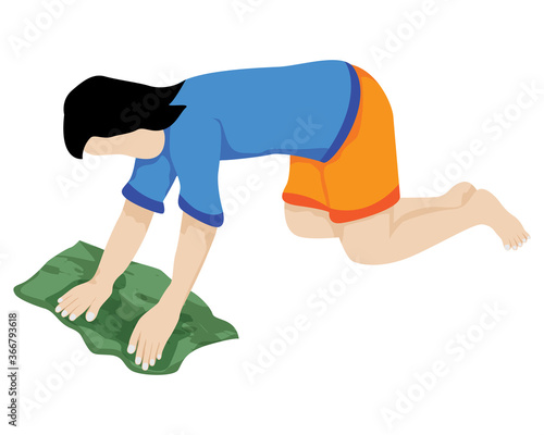 lovely girl cleaning home vector design