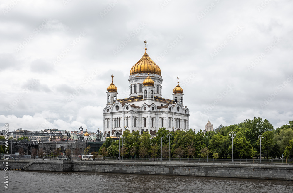 Christus the saviour cathedral in Moscow