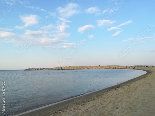 Beach in the morning