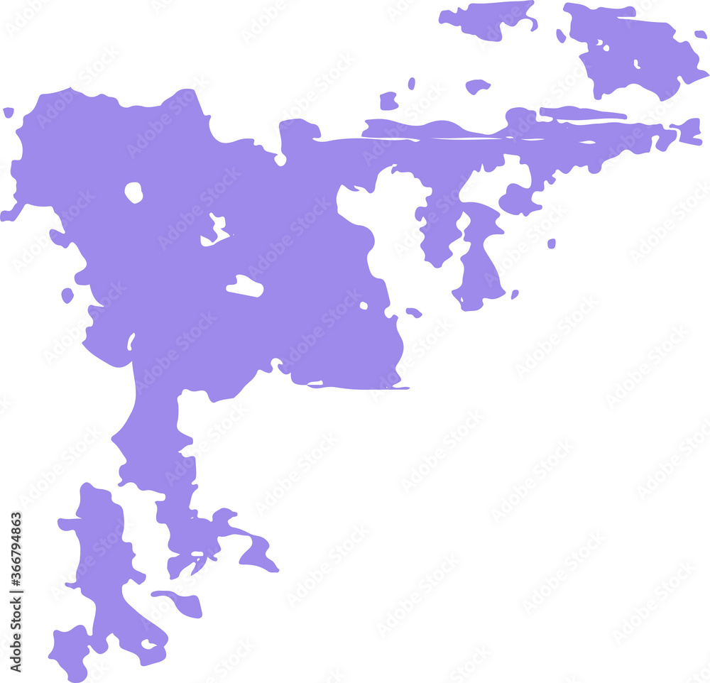 Obraz premium Vector abstract pattern for your game or background. Cracked wall