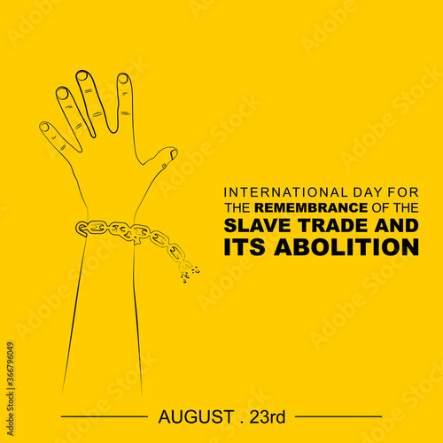 Line art of handcuffed Hand vector Illustration