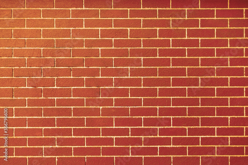 Texture of a painted brick wall 