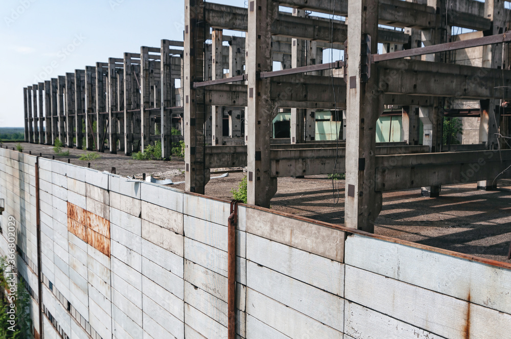 Reactors building 5 and 6 in Pripyat, Chernobyl exclusion Zone. Chernobyl Nuclear Power Plant Zone of Alienation in Ukraine Reactors building 5 and 6 in Pripyat, Chernobyl exclusion Zone. Chernobyl Nuclear Power Plant Zone of Alienation in Ukraine
