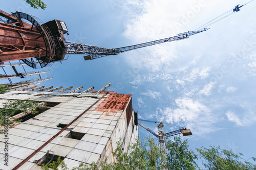 Fényképezés Reactors building 5 and 6 in Pripyat, Chernobyl exclusion Zone