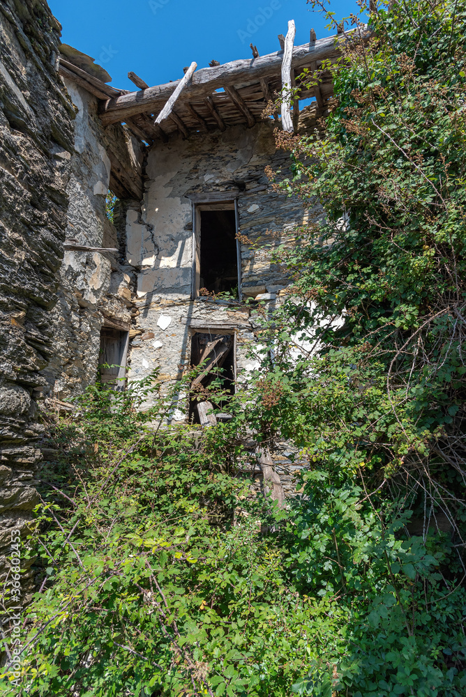 Village Costa di Soglio - ancient residential nucleus in the Municipality of Orero - Liguria - Italy