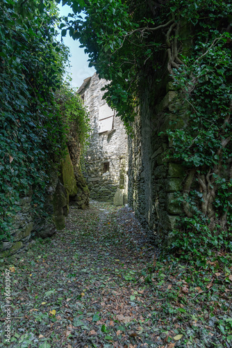 Obraz na płótnie Village Costa di Soglio - ancient residential nucleus in the Municipality of Orero - Liguria - Italy w salonie
