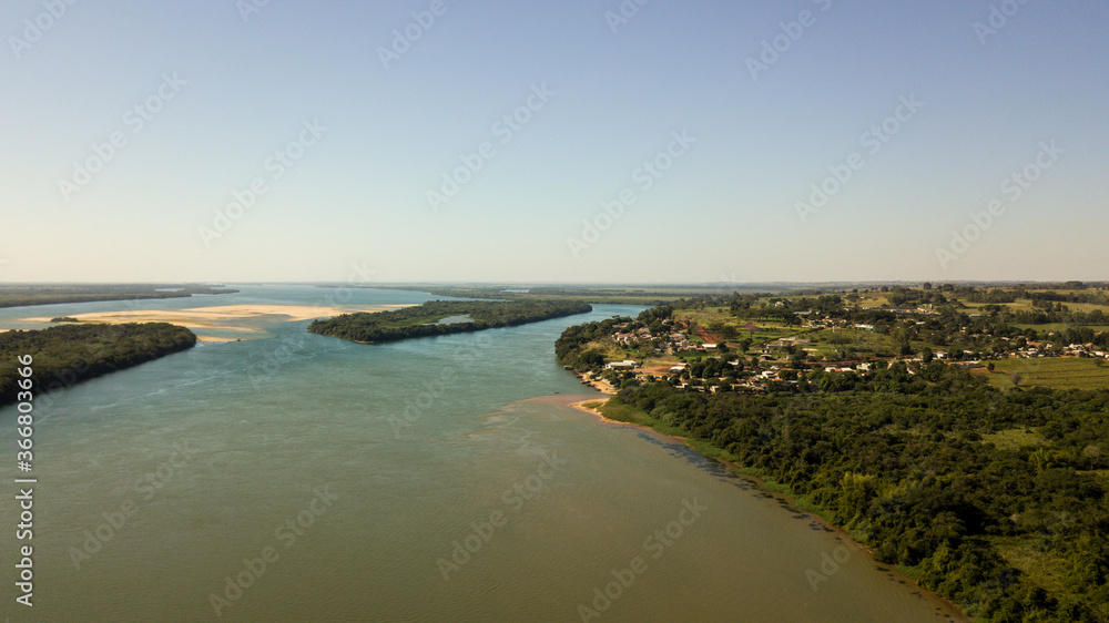 Fototapeta premium Porto Camargo Guaíra