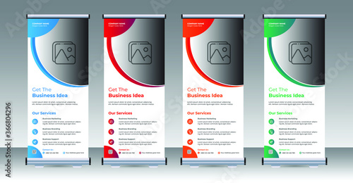 Corporate Modern Business Roll Up Banner