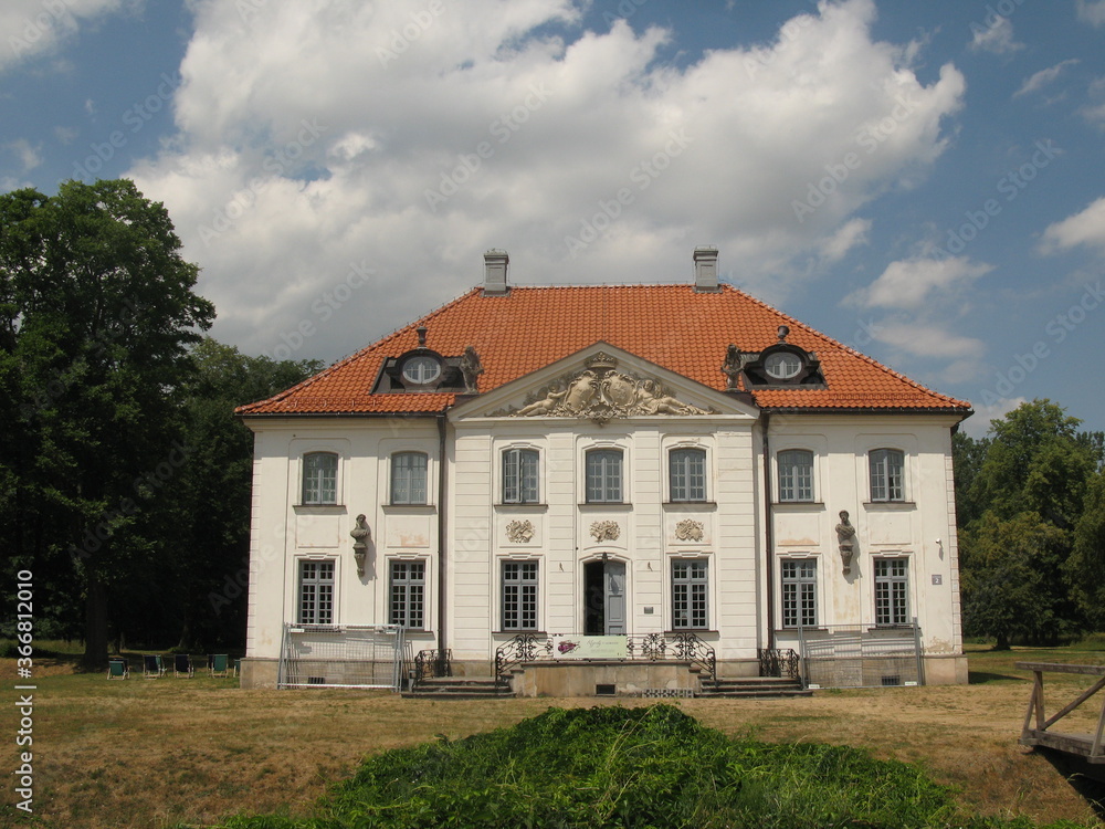 Branicki's Palace in Choroszcz, Podlaskie voivodeship, Poland, the summer residence of the noble Branicki family