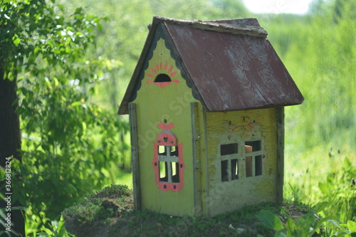 Small wooden house