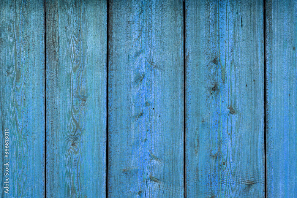 The old blue wood texture with natural patterns The old blue wood texture with natural patterns