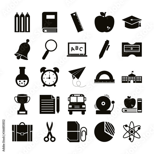 bundle of back to school supplies