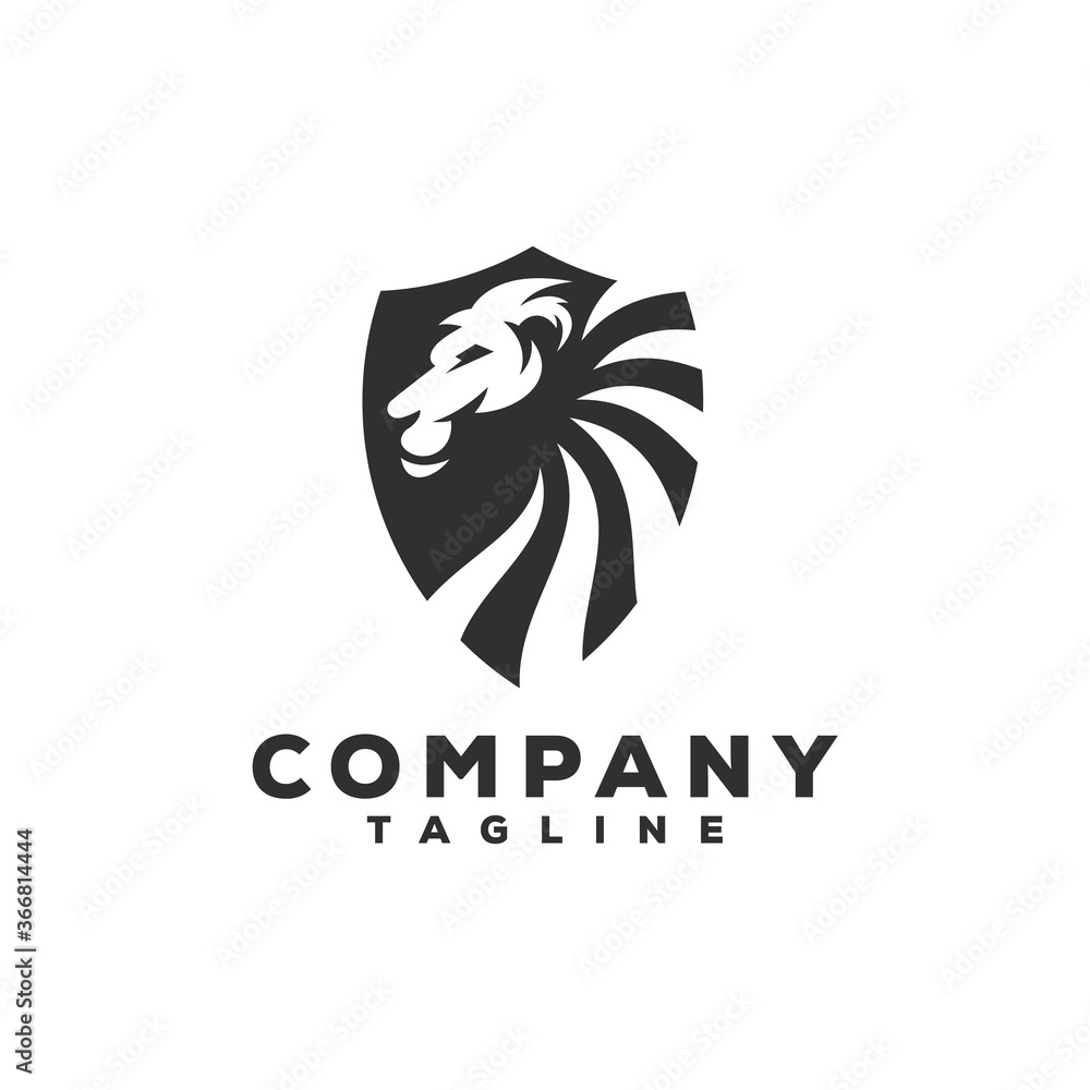 Logo, Abstract Logo, illustration, lion, abstract, modern, design, digital, 
creative, power, king, logo, wildlife, leo, wolf, black, Colors
