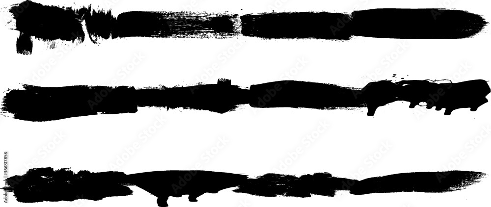 Grunge brush strokes vector Grunge brush strokes vector