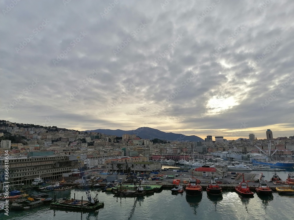 Fototapeta premium boats in port