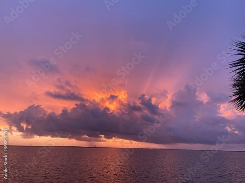 Sunrise over lagoon  © Terri