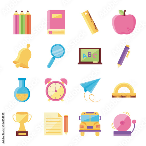 bundle of back to school supplies