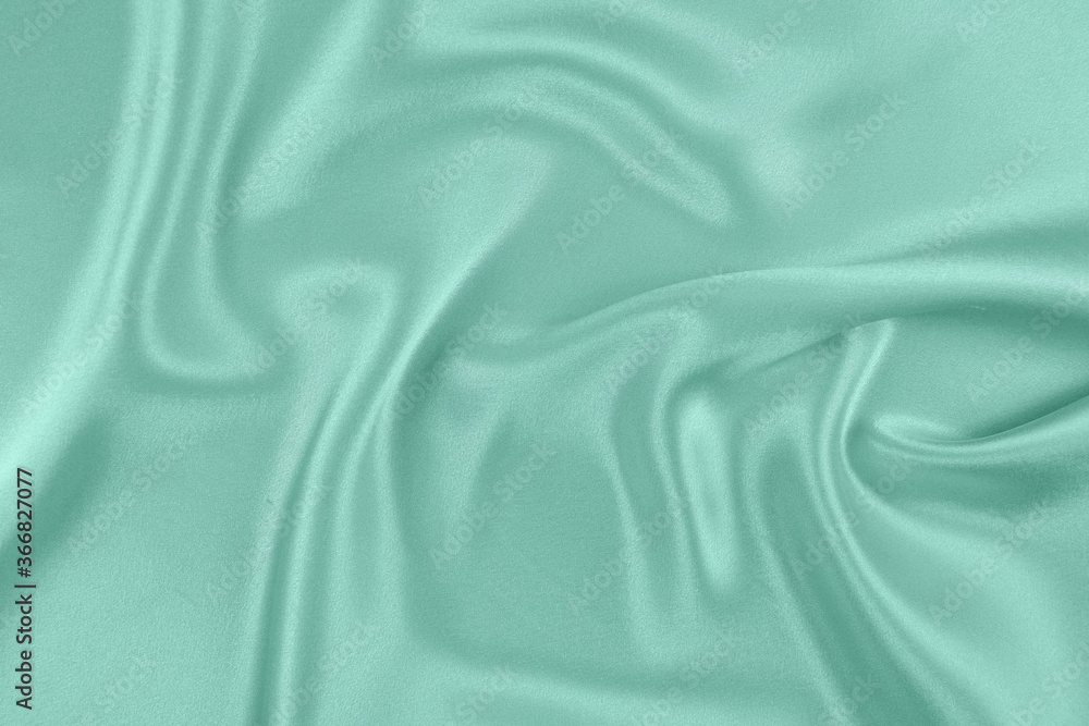 Fototapeta premium Satin fabric with gentle curves