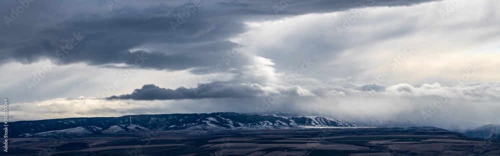 Winter Storm Clouds over Nez Perce County, ID Winter Storm Clouds over Nez Perce County, ID