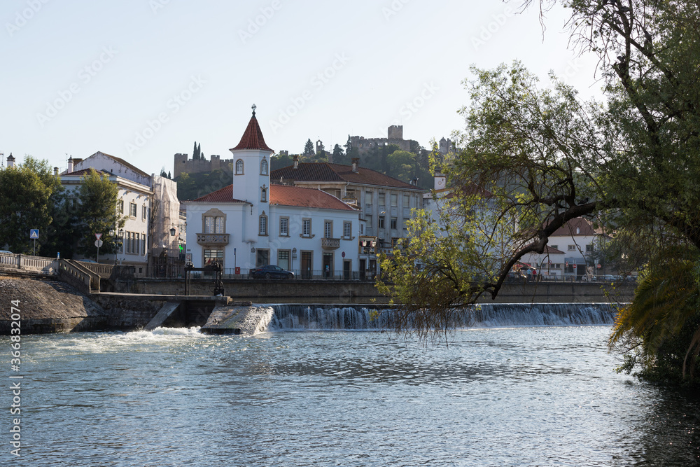 Fototapeta premium View of the town, Tomar, Portugal