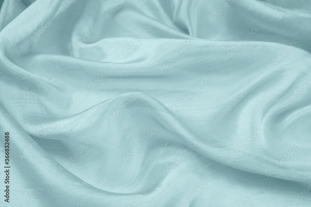Satin fabric with gentle curves Satin fabric with gentle curves