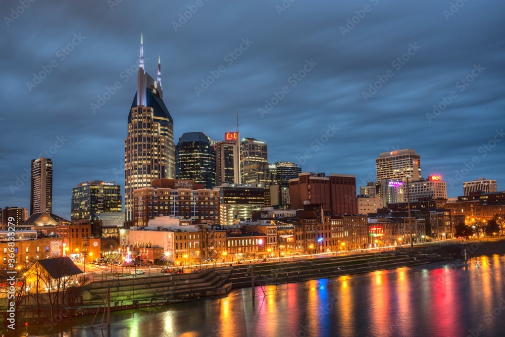 Obraz premium Storm over Nashville