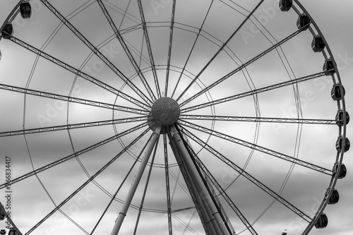 Large Ferris Wheel in Seattle