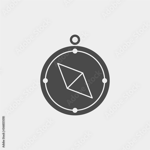 Free Download Compass vector icon sign symbol - GFXLoad