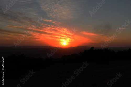 Wallpaper Mural Sundown Torontodigital.ca
